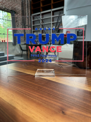 F#%$ Fake News - Trump Plaque