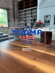 Build The Wall - Trump Plaque