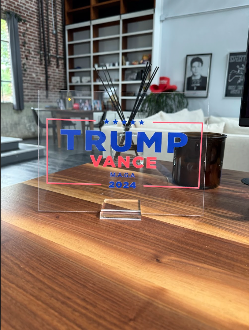 M.A.G.A. - Trump Plaque